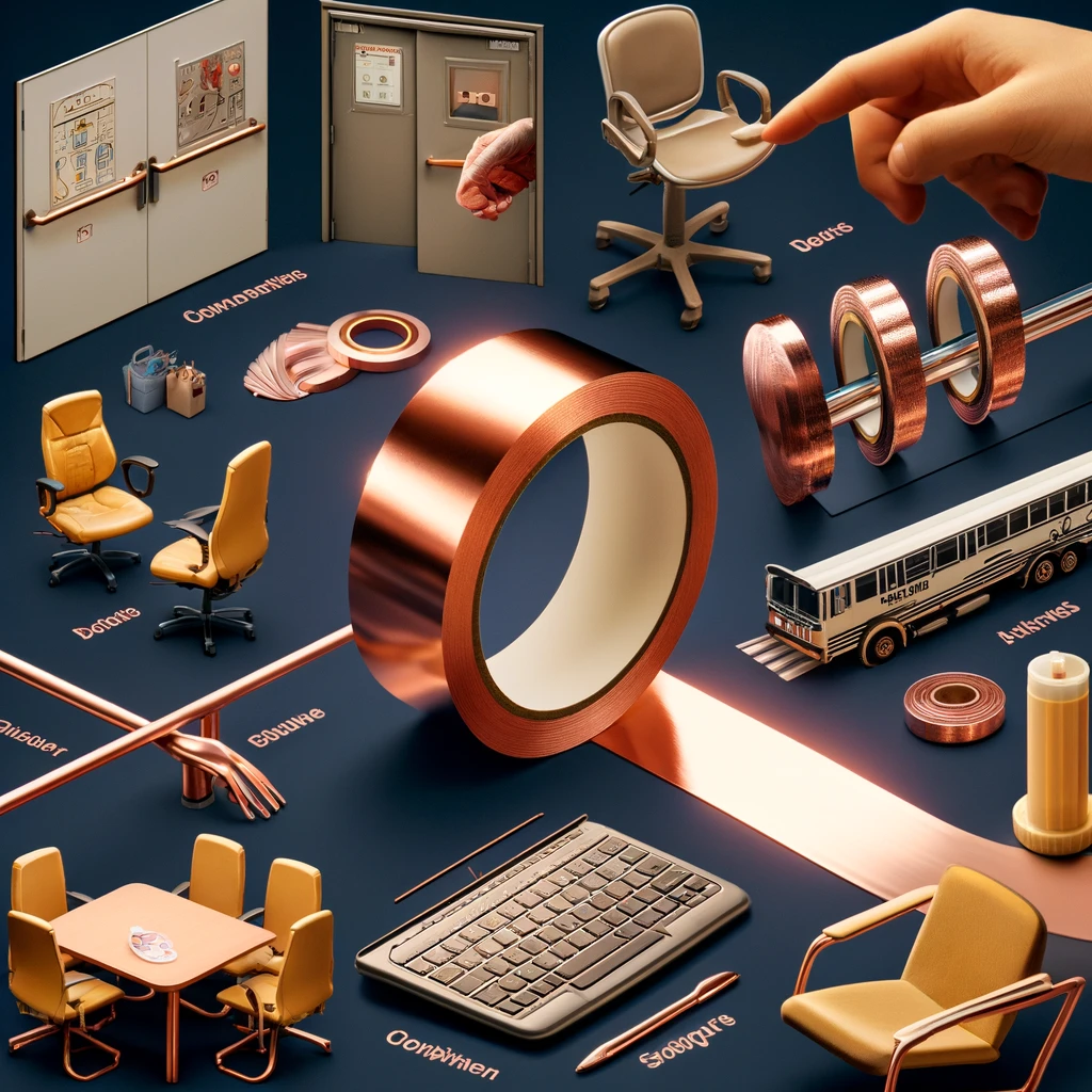 高效抗病毒：CIVEN METAL铜箔胶带在多领域的应用与优势